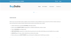 Desktop Screenshot of buydubia.com